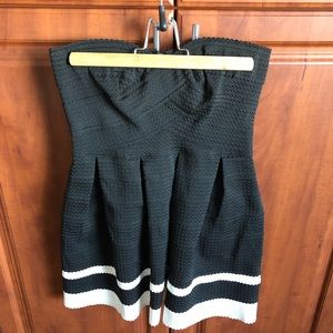 Black Sweetheart Cocktail Dress